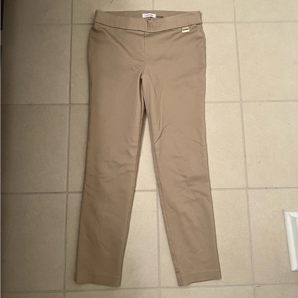 Calvin Klein tan dress pants